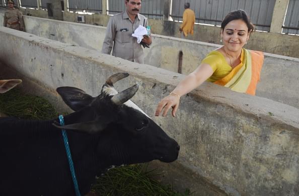 Aparna Yadav received 86 per cent of the government’s grant. (Deepak Gupta/Hindustan Times via Getty Images)